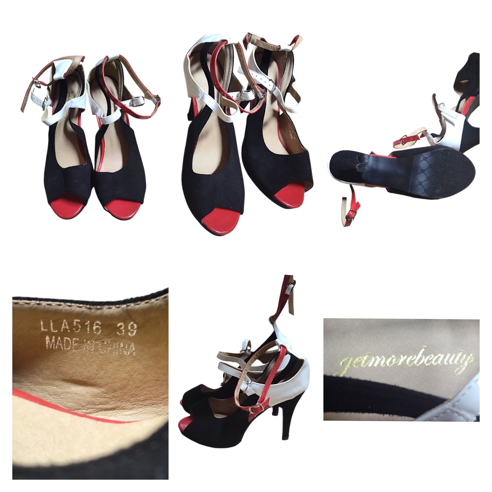 Getmorebeauty Size 39 Or 8.5 Womens High Heels
